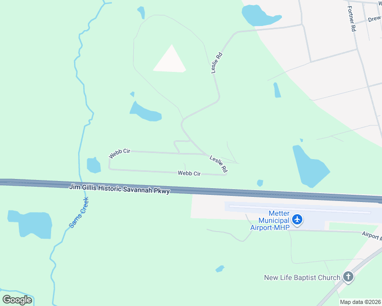 map of restaurants, bars, coffee shops, grocery stores, and more near 4561 Webb Circle in Metter