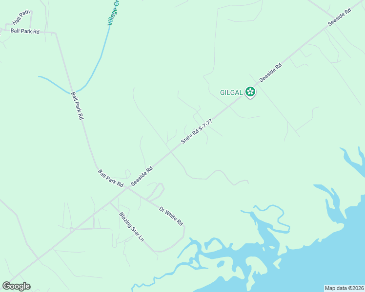 map of restaurants, bars, coffee shops, grocery stores, and more near 681 Seaside Road in Saint Helena Island