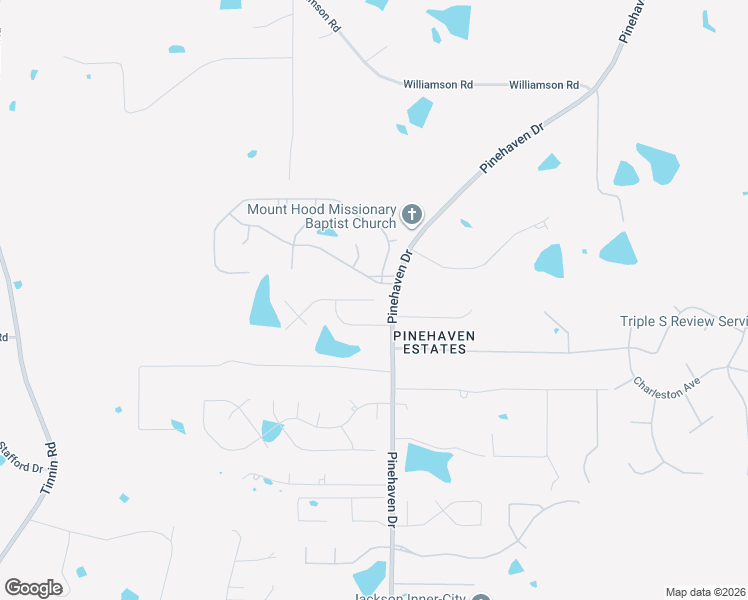 map of restaurants, bars, coffee shops, grocery stores, and more near 1655 Pinehaven Drive in Clinton