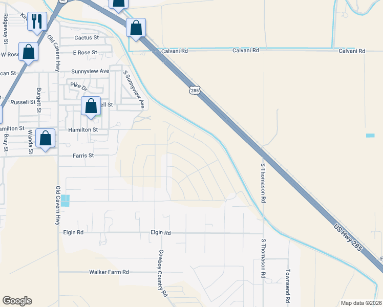 map of restaurants, bars, coffee shops, grocery stores, and more near 3628 Sunnyview Avenue in Carlsbad
