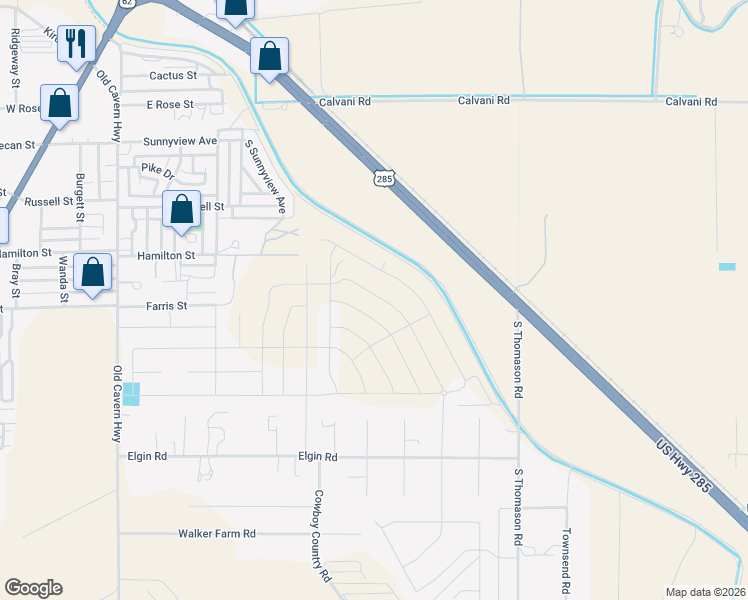 map of restaurants, bars, coffee shops, grocery stores, and more near 3628 Sunnyview Avenue in Carlsbad