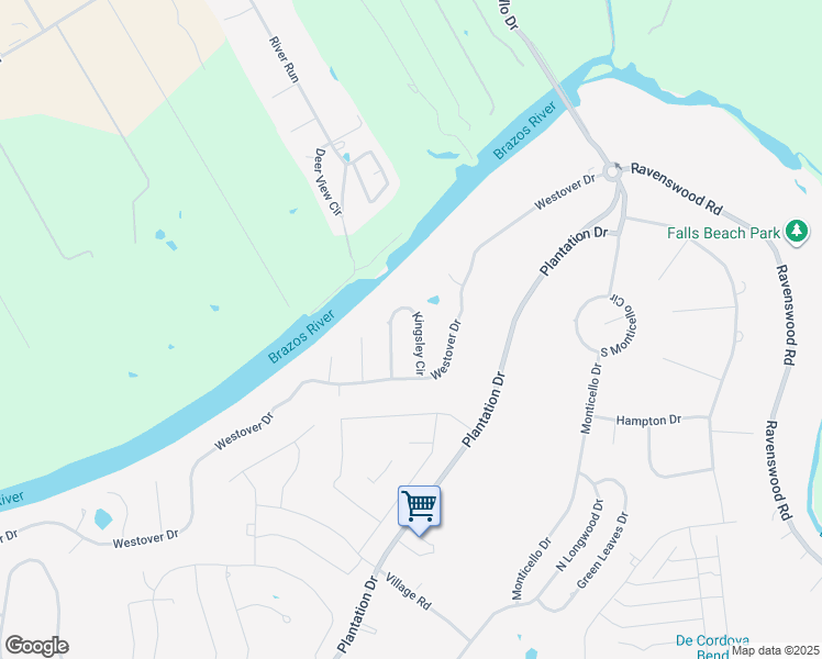 map of restaurants, bars, coffee shops, grocery stores, and more near 8513 Kingsley Circle in Granbury