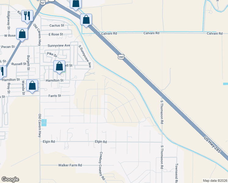 map of restaurants, bars, coffee shops, grocery stores, and more near 3628 Sunnyview Avenue in Carlsbad