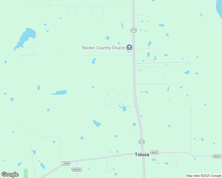 map of restaurants, bars, coffee shops, grocery stores, and more near 1004 Leslie Lane in Kemp