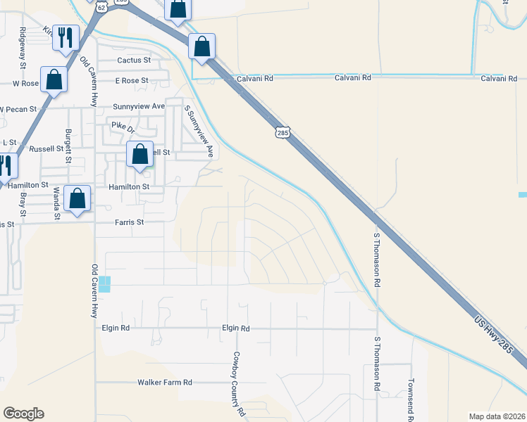 map of restaurants, bars, coffee shops, grocery stores, and more near 3628 Sunnyview Avenue in Carlsbad
