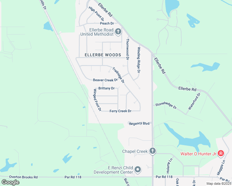 map of restaurants, bars, coffee shops, grocery stores, and more near 10021 Canterbury Drive in Shreveport