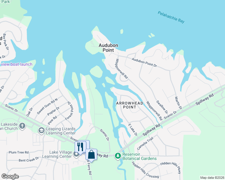 map of restaurants, bars, coffee shops, grocery stores, and more near 109 Cardinal Circle in Brandon