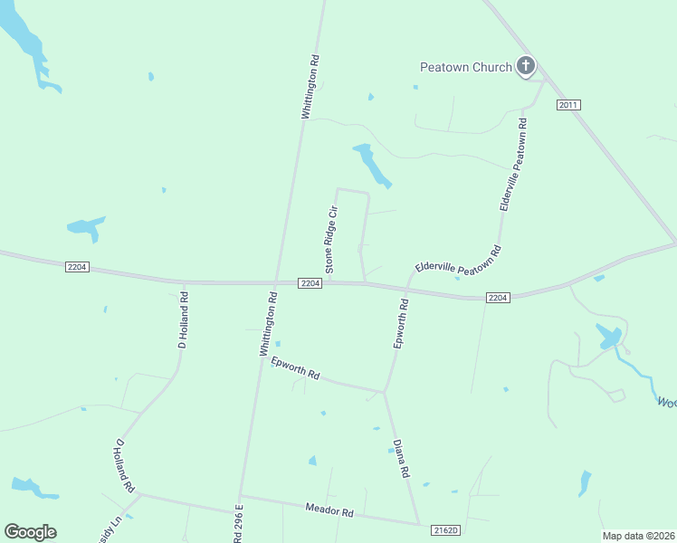 map of restaurants, bars, coffee shops, grocery stores, and more near 670 Stone Ridge Circle in Kilgore