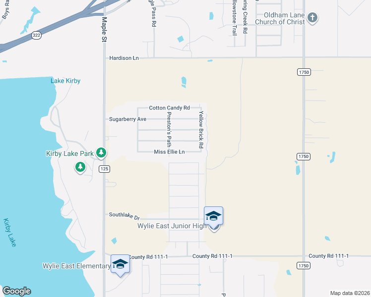 map of restaurants, bars, coffee shops, grocery stores, and more near 341 Lollipop Trail in Abilene
