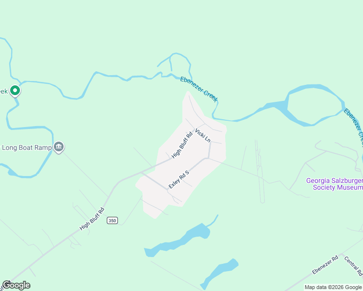 map of restaurants, bars, coffee shops, grocery stores, and more near 819 County Road 346 in Rincon