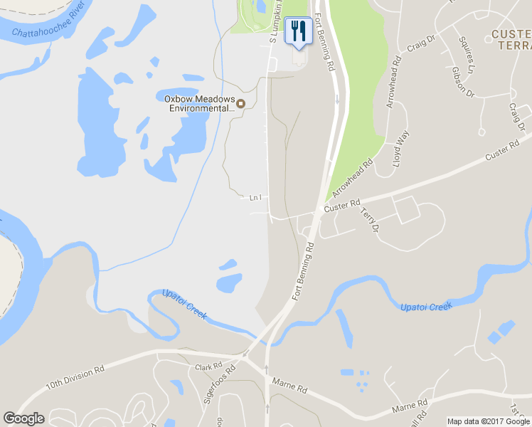 map of restaurants, bars, coffee shops, grocery stores, and more near 4727 Ln J in Columbus