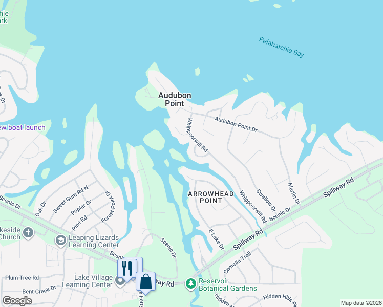 map of restaurants, bars, coffee shops, grocery stores, and more near 109 Cardinal Circle in Brandon