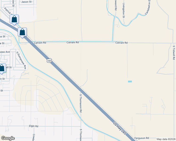 map of restaurants, bars, coffee shops, grocery stores, and more near 3014 Pecos Highway in Carlsbad
