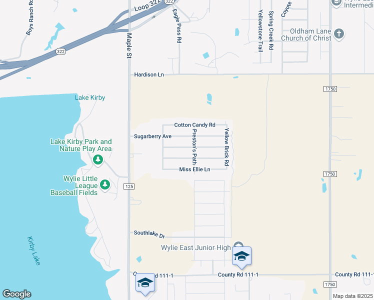 map of restaurants, bars, coffee shops, grocery stores, and more near 273 Sugarloaf Avenue in Abilene