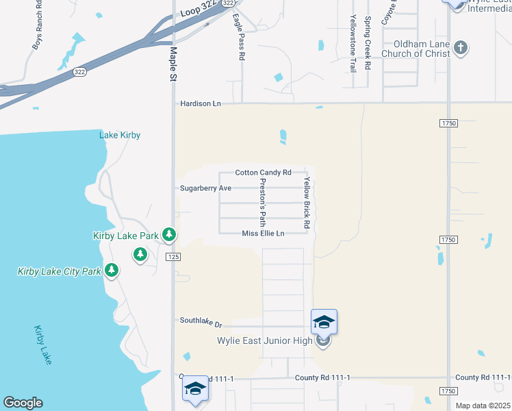 map of restaurants, bars, coffee shops, grocery stores, and more near 289 Sugar Berry Avenue in Abilene