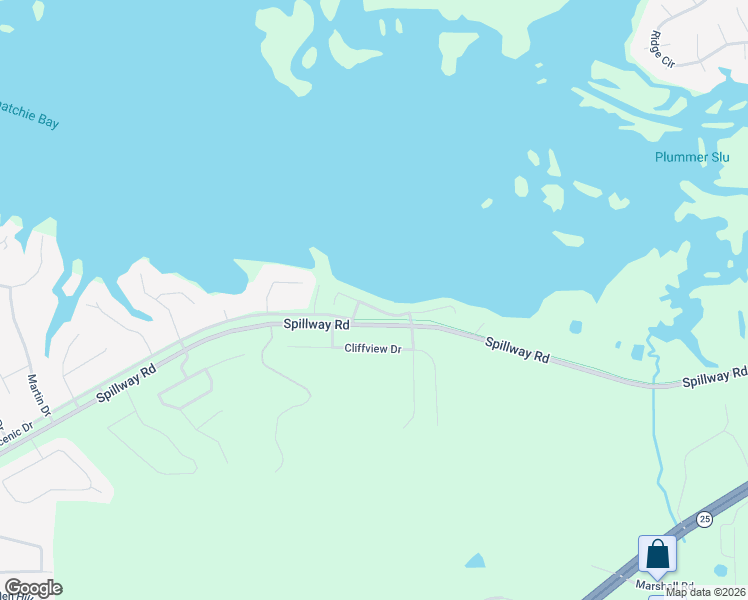 map of restaurants, bars, coffee shops, grocery stores, and more near 172 West Waterwood Drive in Brandon