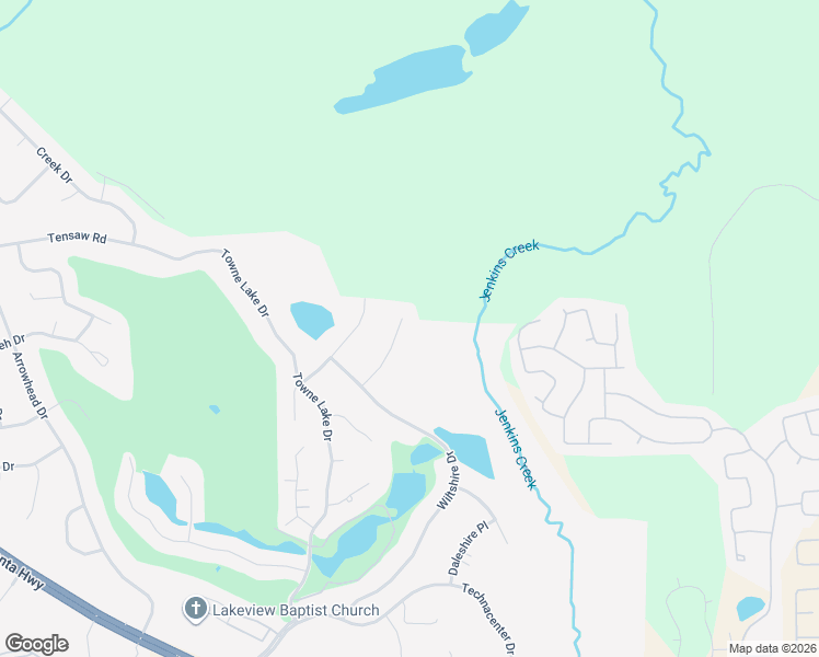 map of restaurants, bars, coffee shops, grocery stores, and more near 9377 Preston Place in Montgomery