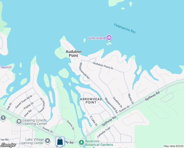 map of restaurants, bars, coffee shops, grocery stores, and more near 205 Swallow Drive in Brandon