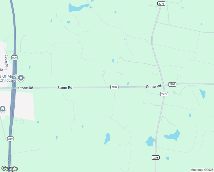 map of restaurants, bars, coffee shops, grocery stores, and more near 5139 Stone Road in Kilgore