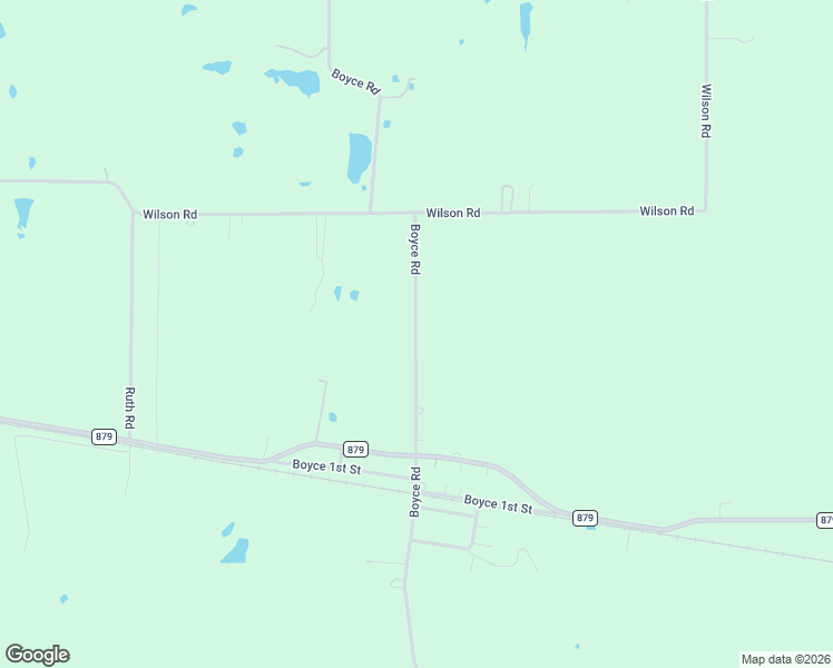 map of restaurants, bars, coffee shops, grocery stores, and more near 2622 Farm to Market 879 in Waxahachie