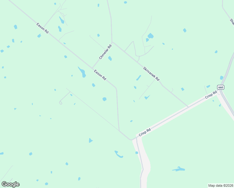 map of restaurants, bars, coffee shops, grocery stores, and more near 1125 Eason Road in Ennis