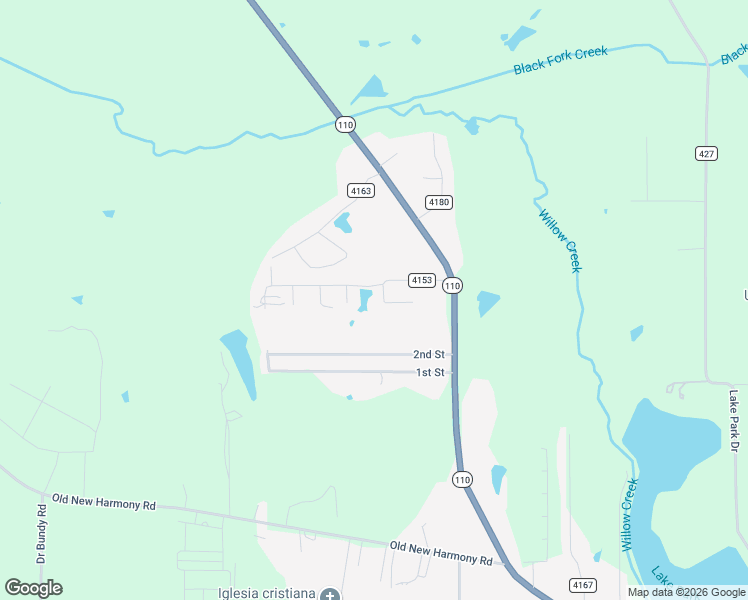 map of restaurants, bars, coffee shops, grocery stores, and more near 11977 County Road 4153 in Tyler
