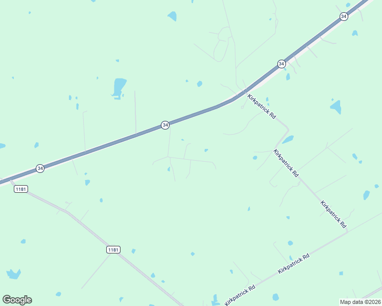 map of restaurants, bars, coffee shops, grocery stores, and more near 132 Fletcher Lane in Ennis