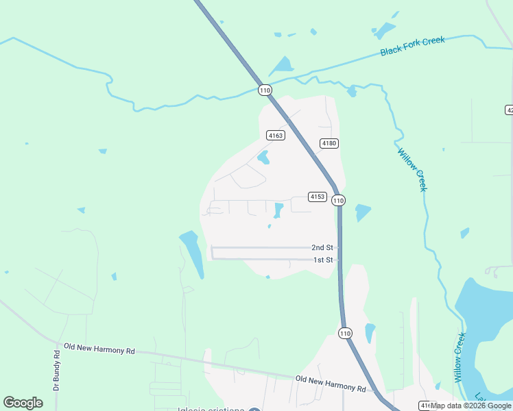 map of restaurants, bars, coffee shops, grocery stores, and more near 12027 County Road 4153 in Tyler