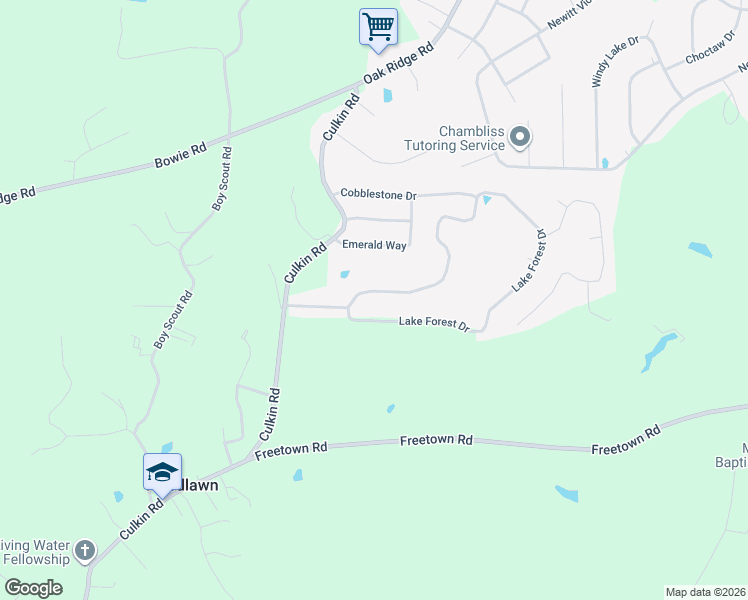 map of restaurants, bars, coffee shops, grocery stores, and more near 731 Lake Forest Drive in Vicksburg