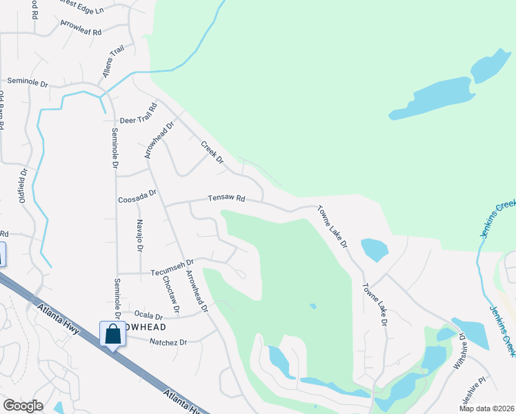 map of restaurants, bars, coffee shops, grocery stores, and more near 212 Tensaw Road in Montgomery