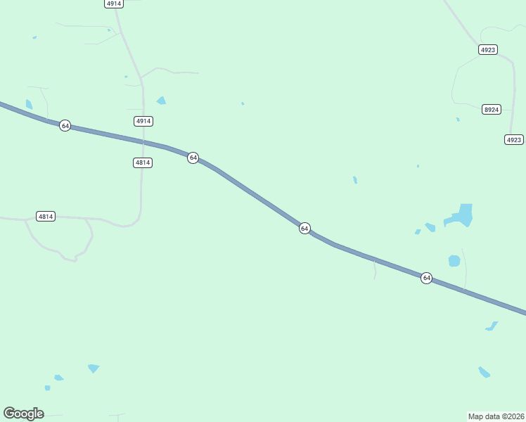 map of restaurants, bars, coffee shops, grocery stores, and more near 3146 State Highway 64 in Ben Wheeler