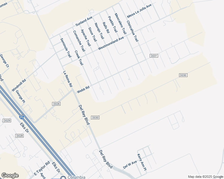 map of restaurants, bars, coffee shops, grocery stores, and more near 5054 Apache Trail in Las Cruces