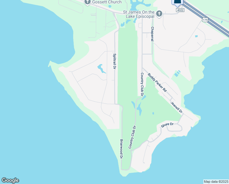 map of restaurants, bars, coffee shops, grocery stores, and more near 413 Splitrail Drive in Kemp