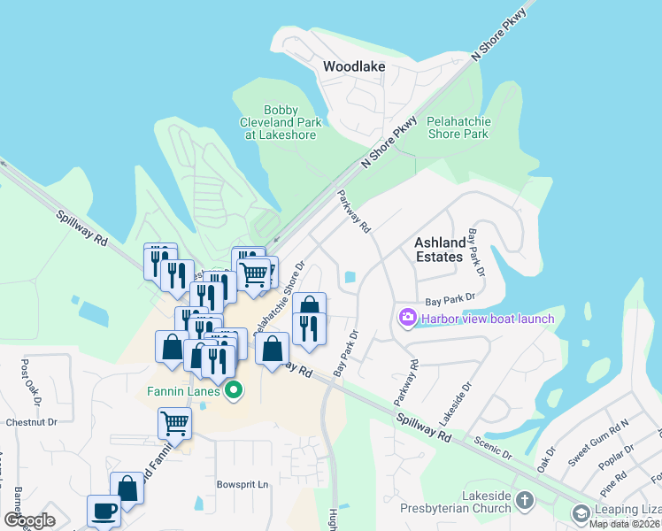 map of restaurants, bars, coffee shops, grocery stores, and more near 29 Ashland Avenue in Brandon