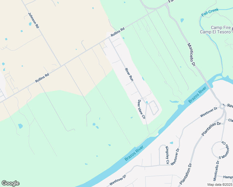 map of restaurants, bars, coffee shops, grocery stores, and more near 6405 Rollins Road in Granbury