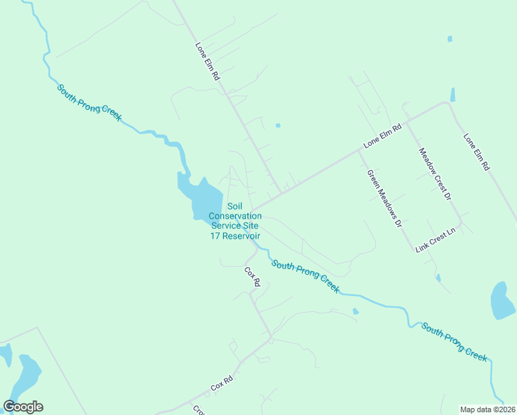 map of restaurants, bars, coffee shops, grocery stores, and more near 260 Cox Road in Waxahachie