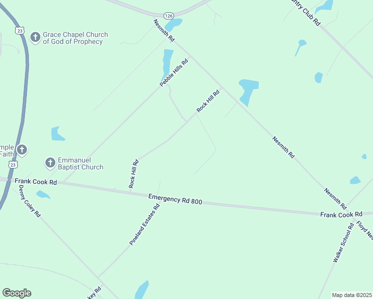 map of restaurants, bars, coffee shops, grocery stores, and more near 151 Bennett Road in Cochran