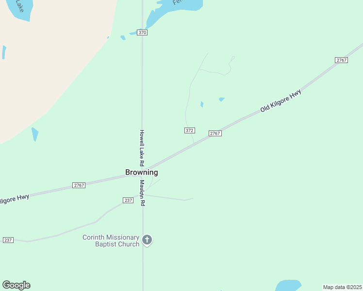 map of restaurants, bars, coffee shops, grocery stores, and more near 18593 Farm to Market Road 2767 in Winona