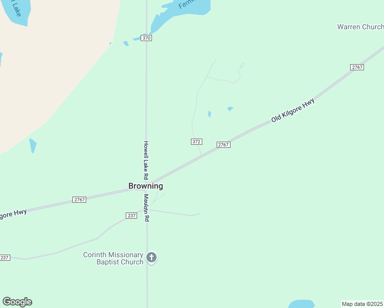 map of restaurants, bars, coffee shops, grocery stores, and more near 18593 Farm to Market Road 2767 in Winona