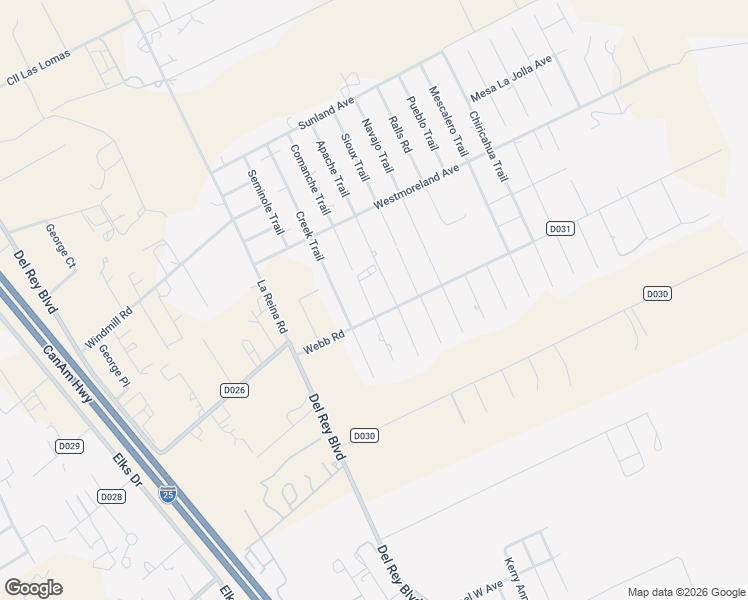 map of restaurants, bars, coffee shops, grocery stores, and more near 1785 Webb Road in Las Cruces