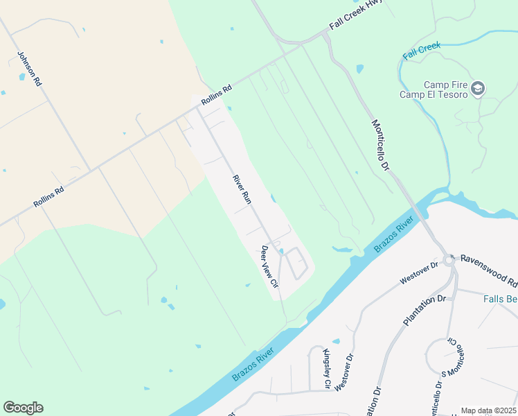 map of restaurants, bars, coffee shops, grocery stores, and more near 7905 River Run in Granbury