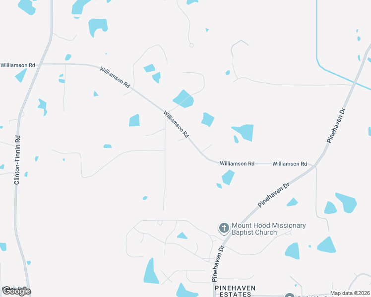 map of restaurants, bars, coffee shops, grocery stores, and more near 5285 Williamson Rd in Clinton