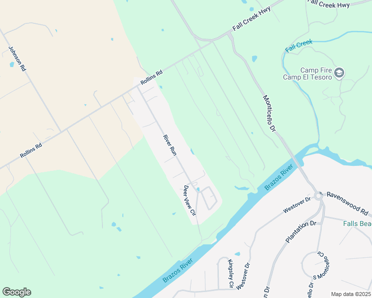map of restaurants, bars, coffee shops, grocery stores, and more near 7905 River Run in Granbury