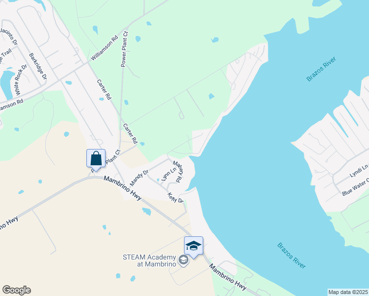 map of restaurants, bars, coffee shops, grocery stores, and more near 6300 Carol Court in Granbury