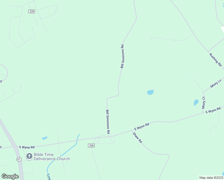 map of restaurants, bars, coffee shops, grocery stores, and more near 431 Bill Simmons Road in Brooklet