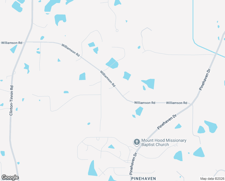map of restaurants, bars, coffee shops, grocery stores, and more near 5285 Williamson Road in Clinton