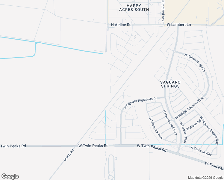 map of restaurants, bars, coffee shops, grocery stores, and more near 9918 North Mojave Sage Avenue in Marana