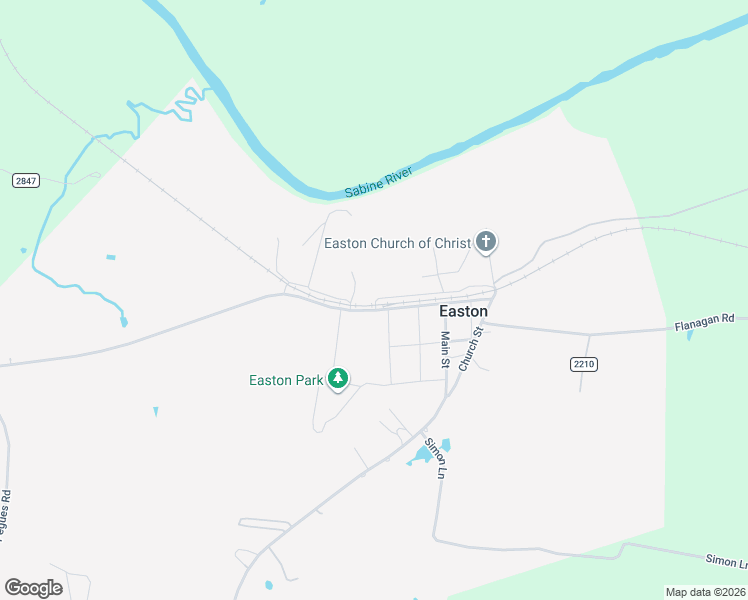 map of restaurants, bars, coffee shops, grocery stores, and more near 123 Godfrey Lane in Tatum