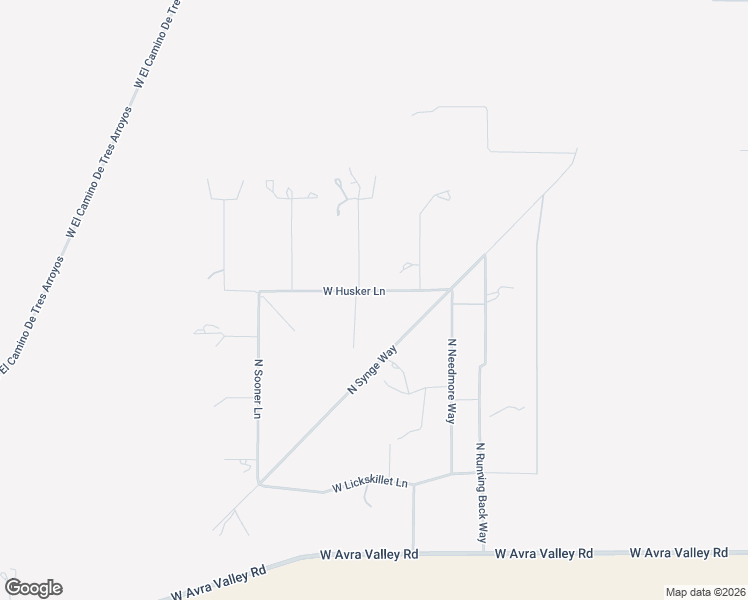map of restaurants, bars, coffee shops, grocery stores, and more near 17811 West Husker Lane in Marana