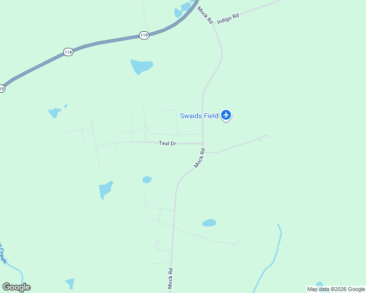 map of restaurants, bars, coffee shops, grocery stores, and more near 107 Teal Drive in Springfield